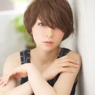 ショート mario所属・お悩み解決美容師 藤田 憲のヘアスタイル