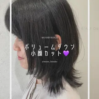ミディアム うる艶レイヤーカット hinakoのヘアスタイル