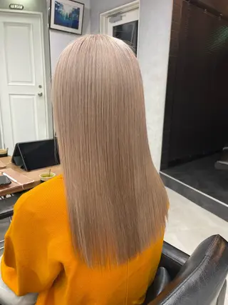 ロング カラー 韓国/ハイトーン/ ボブ🎀MIKU🎀のヘアスタイル