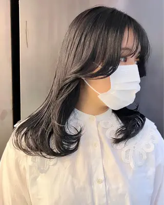 ミディアム カラー カラー系/カット特化 🟠オオタキマサシのヘアスタイル