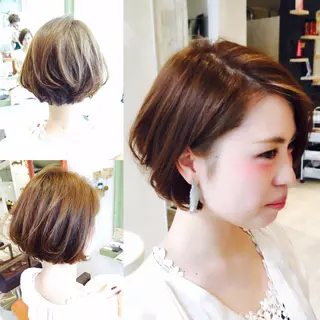 ショート カラー メンズ指名多数!! SiLO 田島のヘアスタイル