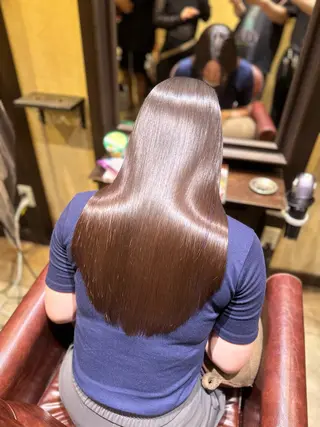 ロング 🧡ミルクティー/ レイヤー🧡ショウナのヘアスタイル