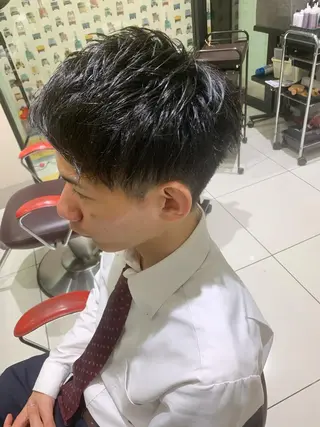 ショート ✨上村 潤平✨メンズヘア✨のヘアスタイル