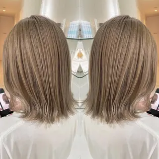 ミディアム カラー 河合秀明/ショート /ボブ/レイヤーのヘアスタイル