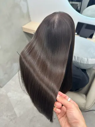 ロング カラー youres hair はなれ店所属・髪質改善🌸縮毛矯正 専門家💖後藤のヘアスタイル