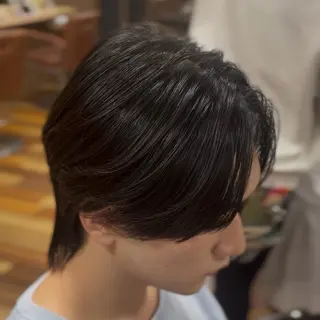 ミディアム YELLOW CORN 金沢文庫所属・【金沢文庫4分】髪質 改善/縮毛矯正アラタのヘアスタイル