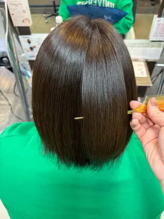 ミディアム <髪質改善>河野 🍑AVANCE.のヘアスタイル