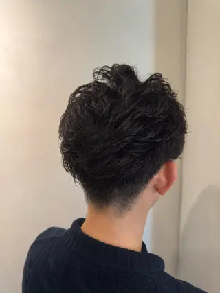 パーマ メンズ 田村講幸 ALBUMアカデミーのヘアスタイル