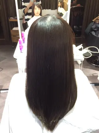 ロング カラー CHAINON 近鉄奈良店のヘアスタイル