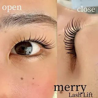 マツエク・マツパ merry Lash Liftのマツエク・マツパデザイン