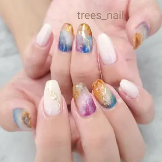 ネイル trees_ nailのネイルデザイン