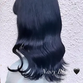 セミロング カラー ブリーチなしWカラー 🎀韓国ヘア/amiのヘアスタイル