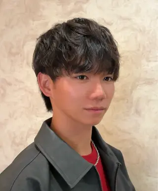 メンズ ボブ/透明感カラー /しなる🌷のヘアスタイル