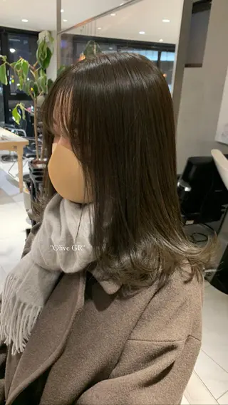 セミロング カラー Bree"ze所属・大河原 修太のヘアスタイル