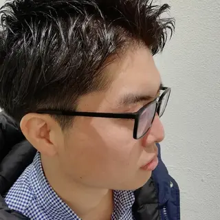 ショート メンズ Ash 店長 木村 和人のヘアスタイル