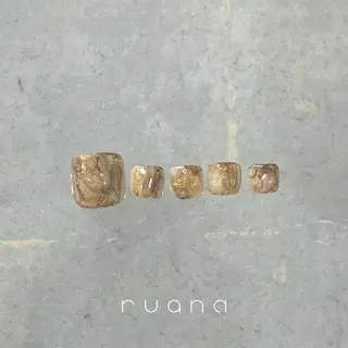 ネイル ニュアンスネイル🧡 rionaのネイルデザイン