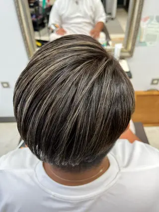 ショート カラー メンズ Crescere所属・小島 凜のヘアスタイル