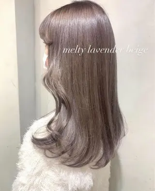 ロング カラー ワンホン/韓国ヘア 🤍amiのヘアスタイル