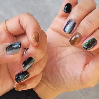 ネイル 🌲🌳🚪iiit o🌲🌳🌲のネイルデザイン