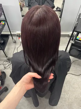 カラー ベージュ・ラベンダー カラー🎀りりのヘアスタイル