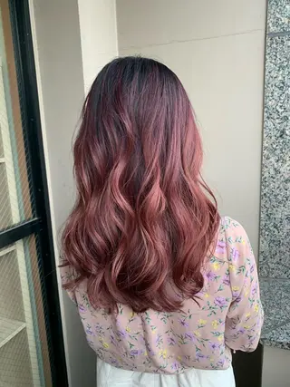 ロング カラー yuri🌼 NUMBER 天王寺のヘアスタイル