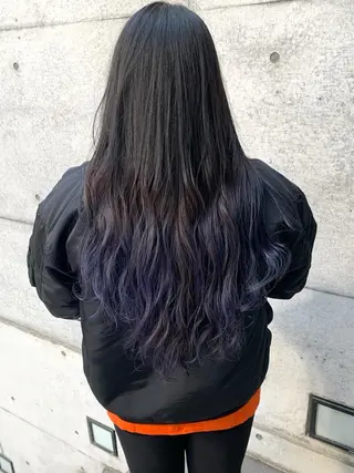 ロング カラー kimika🥑 メンズ/髪質改善のヘアスタイル