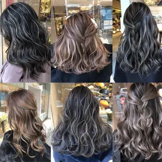 ロング カラー _ WHITE三宮店のヘアスタイル