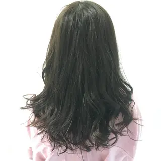 ロング パーマ 北脇 健治のヘアスタイル