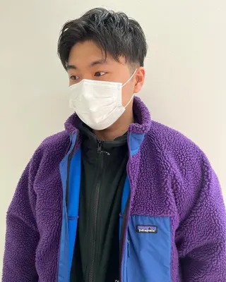 ショート カラー パーマ ヘアアレンジ メンズ 【池袋/スパイキー ショート】ⓝⓘⓜⓤのヘアスタイル