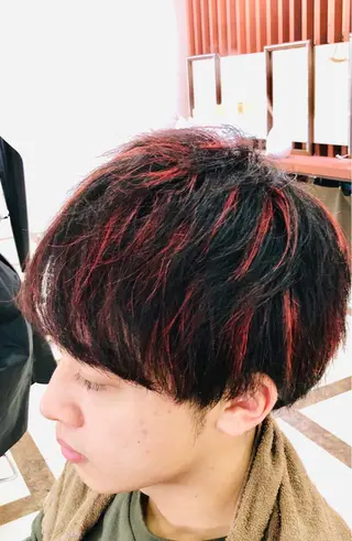 メンズ 志賀 大倫のヘアスタイル