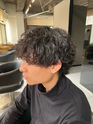 ショート カラー パーマ メンズ 🔥お値段以上🔥 メンズ特化たかひろのヘアスタイル