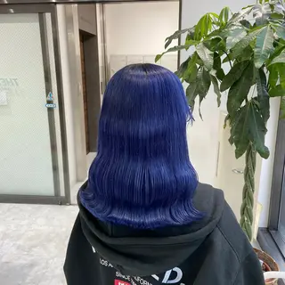 ミディアム カラー パーマ ヘアアレンジ メンズ 🤍透明感カラー🤍 ブリーチ🤍AINEのヘアスタイル