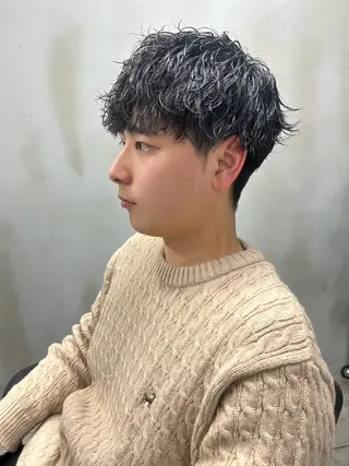 パーマ メンズ 天王寺阿倍野/メンズ /REIJI🌟のヘアスタイル