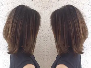 ミディアム カラー ヘアアレンジ ✨ハイクオリティ✨ 山本香也のヘアスタイル