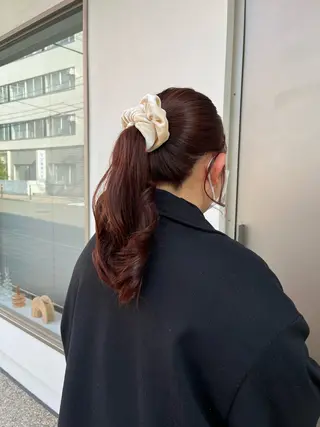 カラー chika/艶カラー /似合わせカラーのヘアスタイル