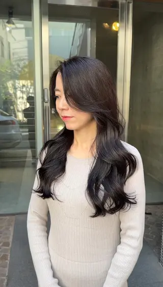 ロング パーマ 加藤 健太のヘアスタイル