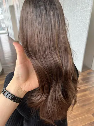 ロング カラー 誰よりも丁寧なカット 🍀小林輝のヘアスタイル