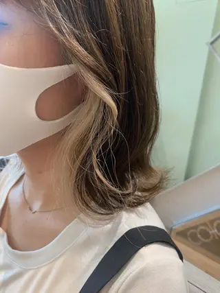 カラー MAEUL NAGOYA所属・村松萌/ レイヤーカットのヘアスタイル