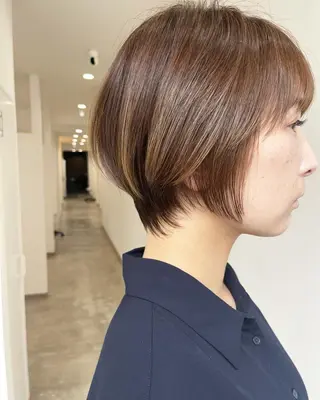 ショート ショート&ボブ井上 菜樹のヘアスタイル