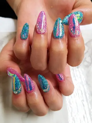 ネイル 河野ちえ (雑誌掲載サロン)のネイルデザイン