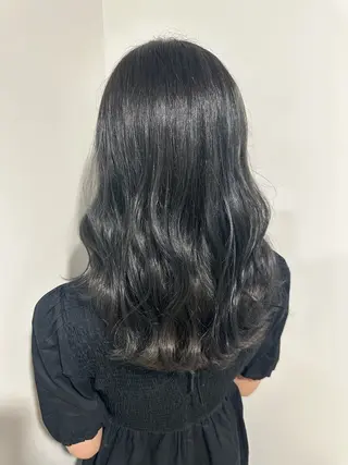 セミロング 白井 聖人のヘアスタイル