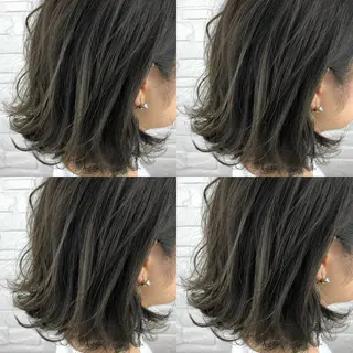ショート カラー 上川 開生のヘアスタイル