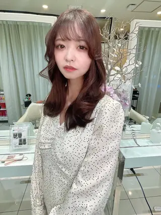 セミロング ♡大人カワイイ hair♡徳井はやとのヘアスタイル