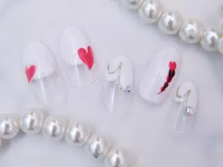 ネイル 💗🪽Tiary Nail🪽💗のネイルデザイン