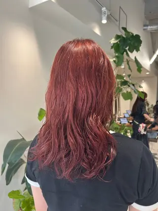 ミディアム カラー ハイトーン/エクステ /🎀YUINA🎀のヘアスタイル