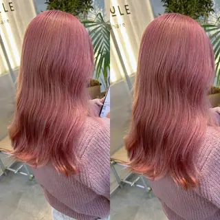 セミロング カラー yori SAPPORO所属・yoriダブルカラー 代表すがわらのヘアスタイル