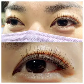 マツエク・マツパ Aim NAIL&EYELASH.BROW立花店所属・Aim立花店 Mihoのマツエク・マツパデザイン