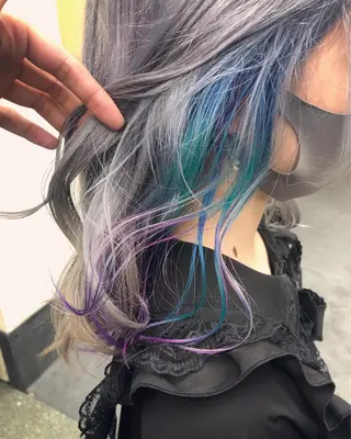 ミディアム カラー 原宿サロン代表 デザインカラー伊藤卓のヘアスタイル