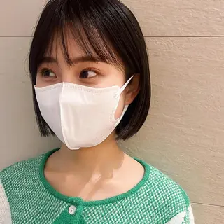 ショート カラー 🌱小顔ヘア/ボブ ミディアム/双葉🌱のヘアスタイル