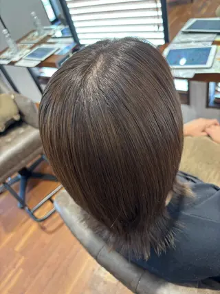 ミディアム 川村 海音のヘアスタイル